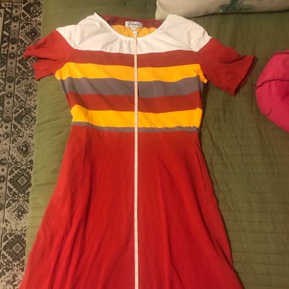 Polagram Midi Dress - Picture 6 of 7